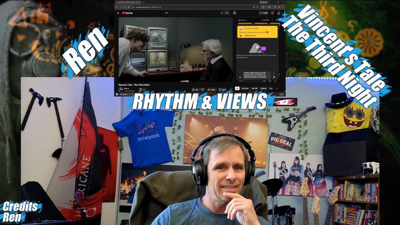 THIS MAN IS A GENIUS! 🤯 | Ren - Vincent's Tale - The Third Night REACTION #reaction #Ren