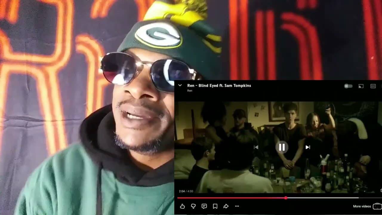REN - BLIND EYED Ft. SAM TOMPKINS (REACTION)