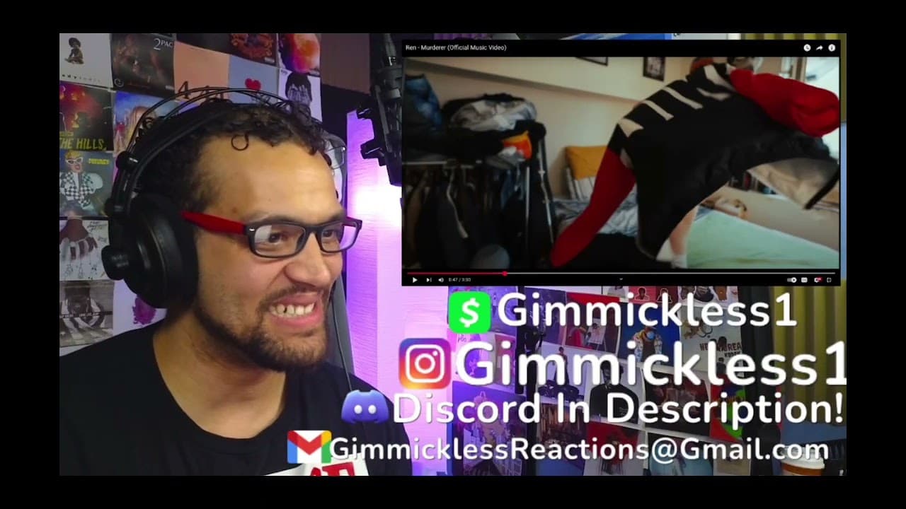 Reacting To: Ren - Murderer (Official Music Video)