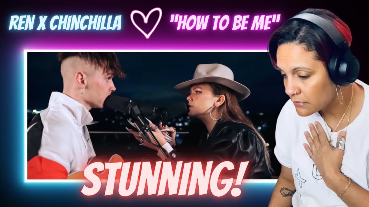 Ren x Chinchilla - How to be me (live) reaction. STUNNING performance❤️🙌🏾❤️🙌🏾❤️