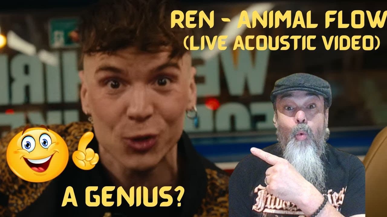 Metal Dude*Musician (REACTION) - Ren - Animal Flow (Live Acoustic Video) A GENIUS?