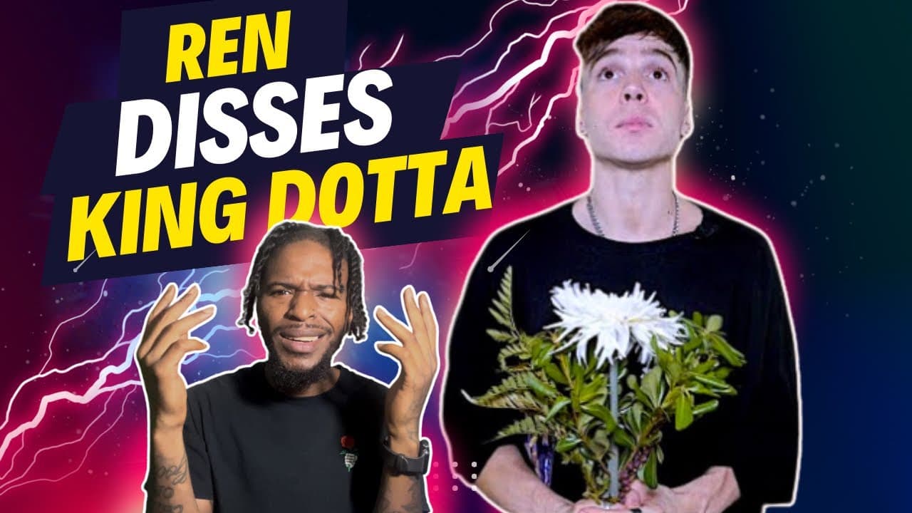 My First Time Hearing REN DISSING KING DOTTA! *CRAZY REACTION*