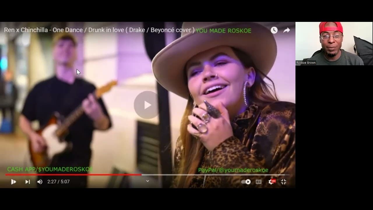 Ren & Chinchilla - One Dance/Drunk In Love (Drake/Beyonce cover) Reaction #ren #chinchilla