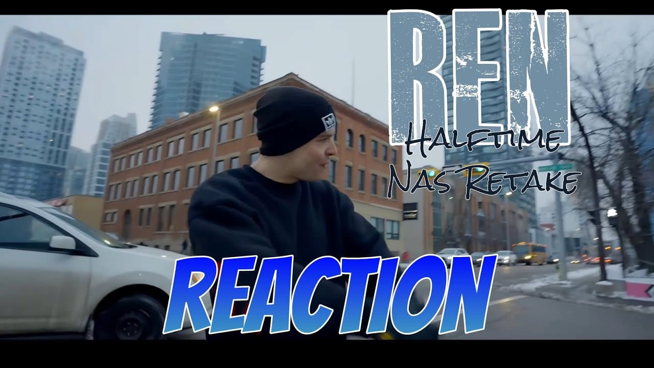 THIS HOW U RAP ON A NAS BEAT! Ren - Halftime (Nas Retake) REACTION! 