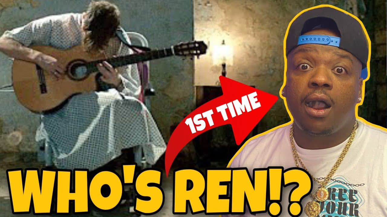 International Rap Star FIRST time EVER hearing REN! Hi Ren, Busking, The Hunger! W/ STEVIE STONE