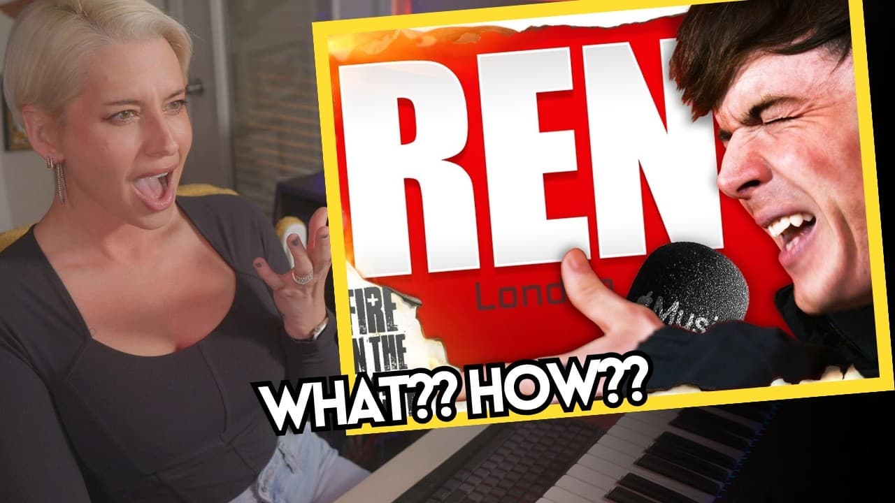 BASSIST REACTS: Ren - Fire in the Booth FREESTYLE (First Time Reaction)