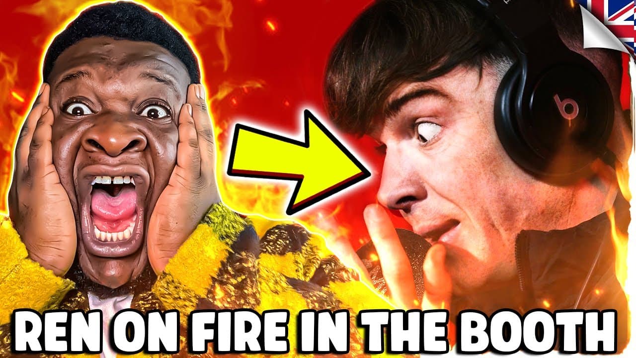 Ren Is RAPPIN!!! | REN - Fire in the Booth (REACTION)