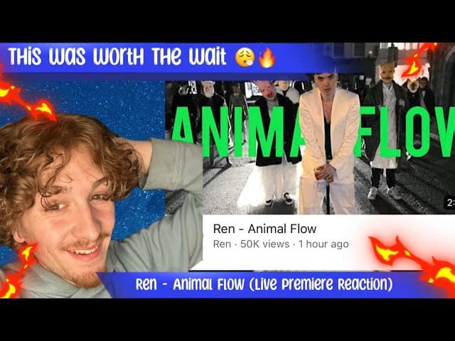 Ren - Animal Flow (Live Premiere Reaction) || This Was Just Naughty 💯