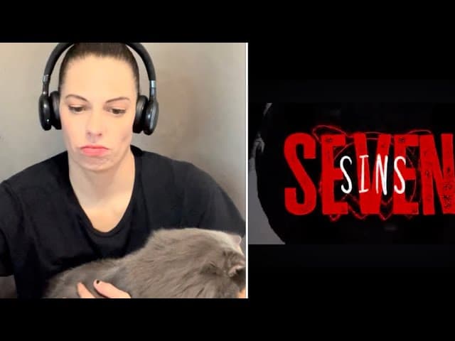 REN | SEVEN SINS | AMERICAN REACTS (WITH HER CAT)