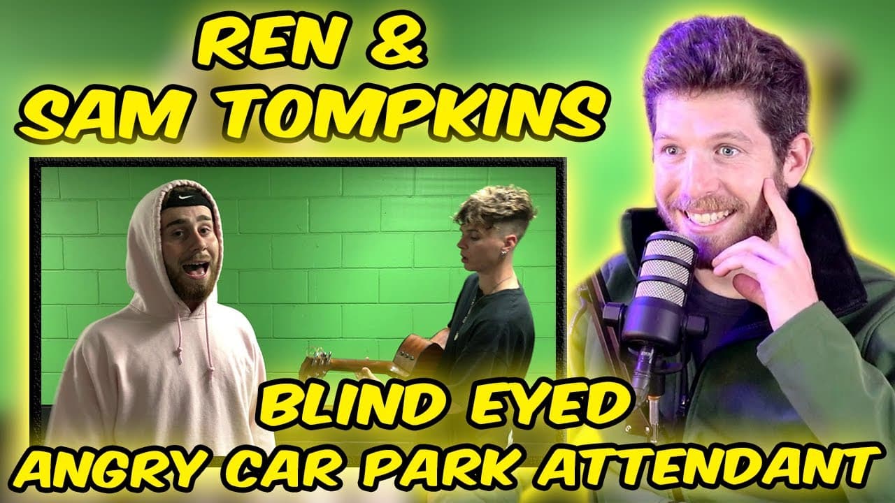 Ren & Sam Tompkins - Blind Eyed Angry Car Park Attendant Reaction