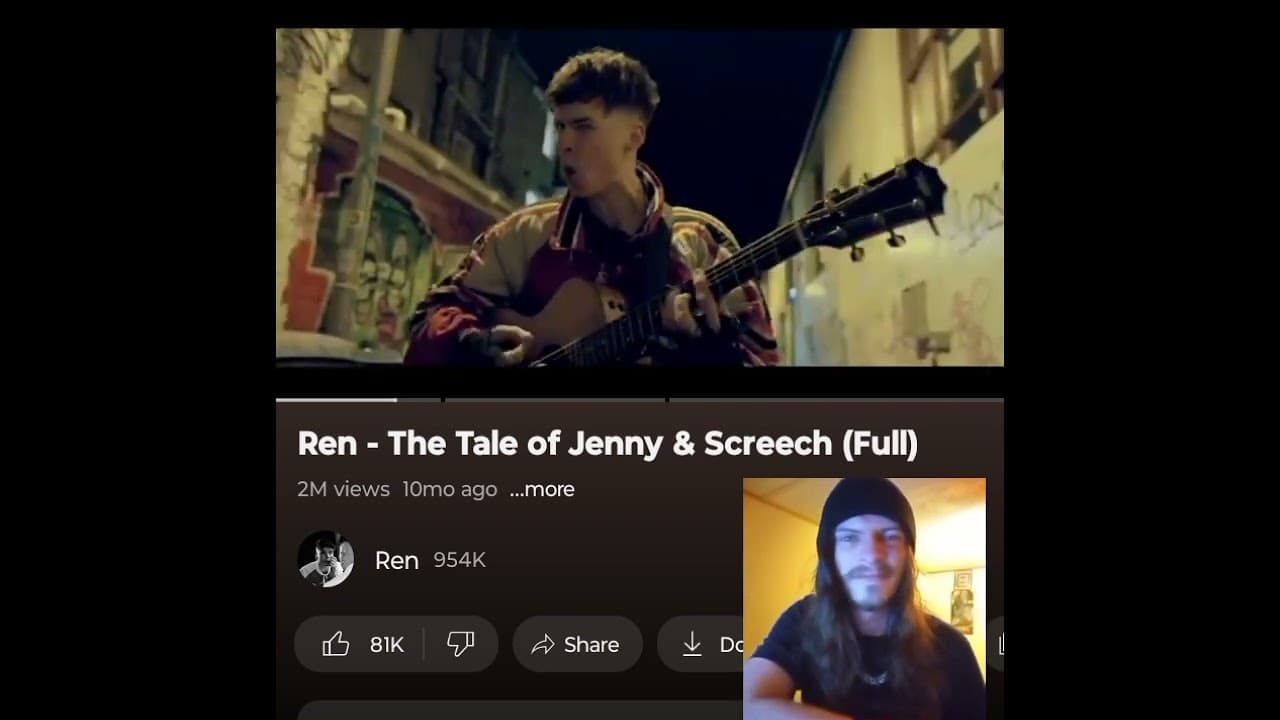 REN- THE TALE OF JENNY AND SCREECH  F*%*ING UNBELIEVABLE  🙏🏻❤ INDEPENDENT ARTIST REACTS