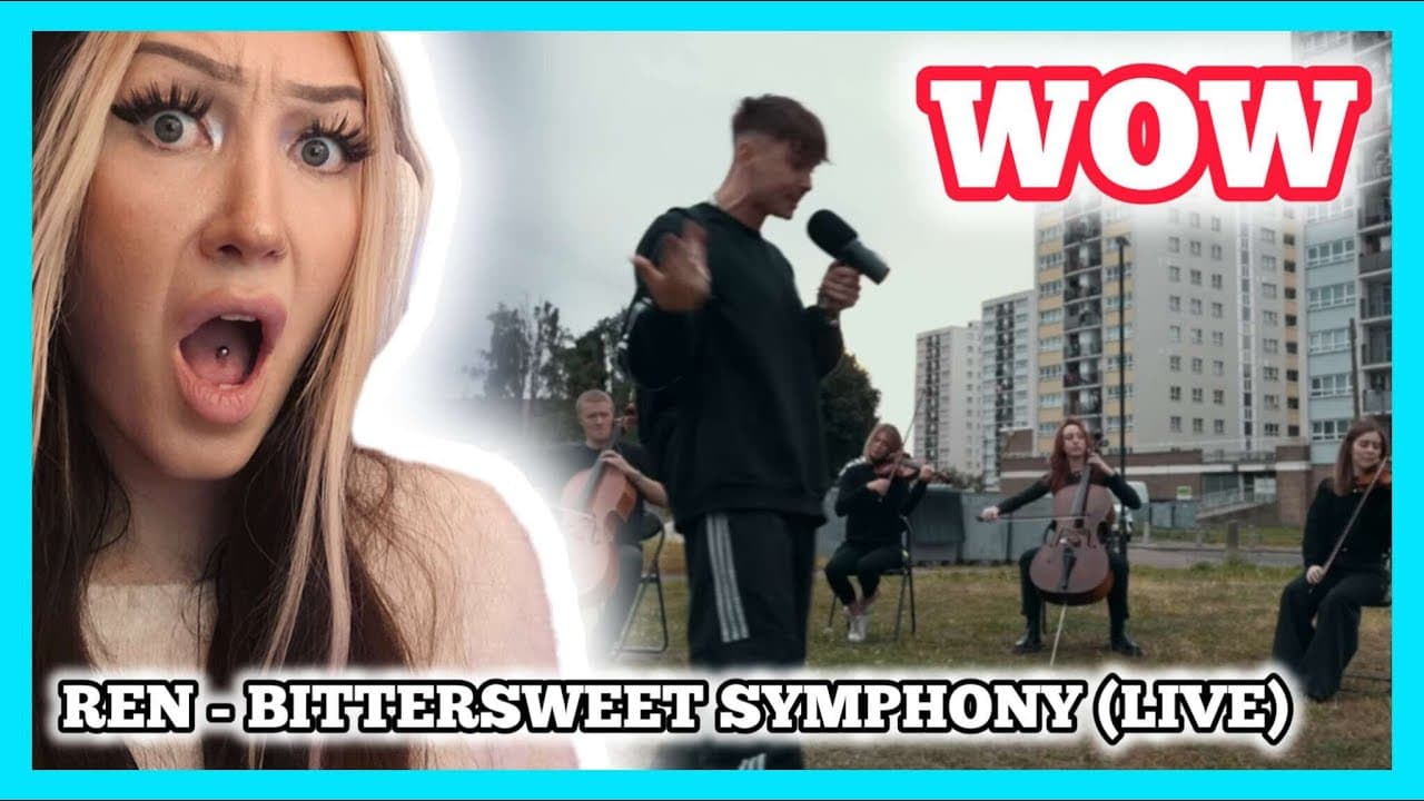 THE LIVE VERSION? EVEN BETTER | Ren - Bittersweet Symphony (Live) reaction