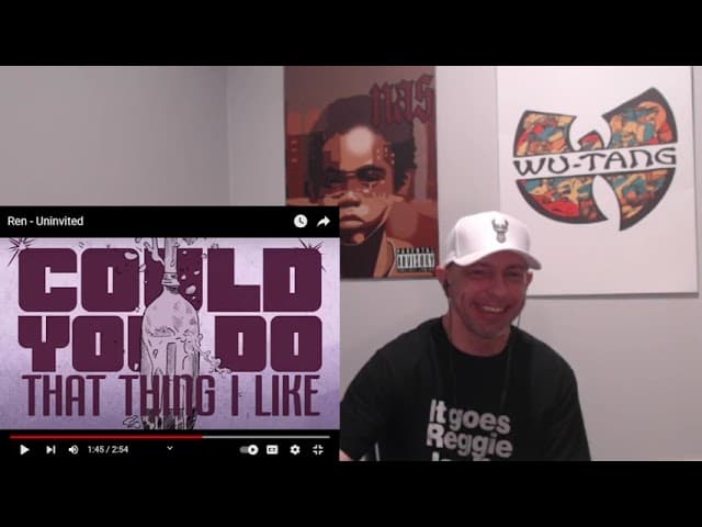 Ren - Uninvited Lyric Video (Reaction) CAN I COME…. INSIDE 🔥🔥🔥🔥