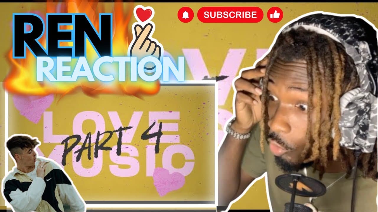 "THIS GUY" Ren - Love Music, Pt. 4 |Official lyric Video| SimplyNS Reactions