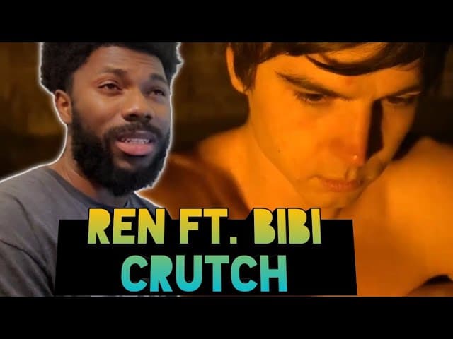 Ren Ft. Bibi - Crutch REACTION VIDEO (AMERICAN REACTS)