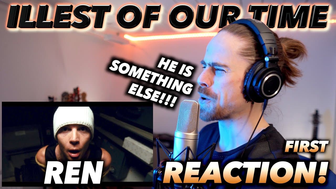 Ren - Illest Of Our Time FIRST REACTION! (HE'S REALLY SOMETHING ELSE!!!)