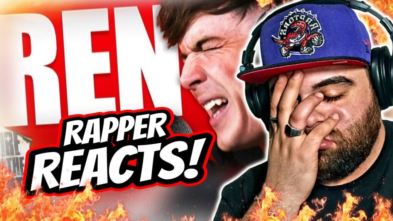 BRO JUST STOP IT! | RAPPER REACTS To REN - Fire in the Booth 🇬🇧 (First Time Reaction!)