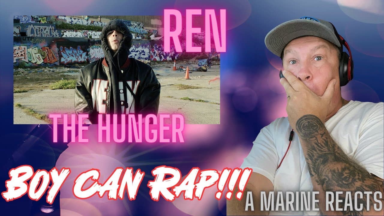 REN- The Hunger | Can he rap? | Reaction #music #reaction