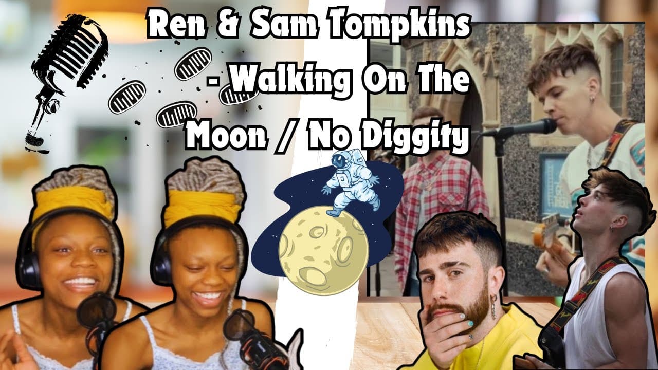 *another great one* - Walking On The Moon / No Diggity - REN & SAM TOMPKINS  -TIYAHLOGIC REACTS