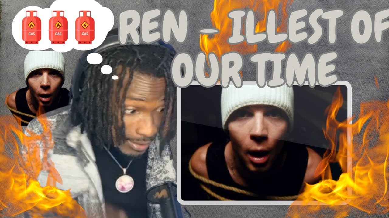 "This Gas" Ren - ILLEST of our time (Official Music Video) - Simply Reactions