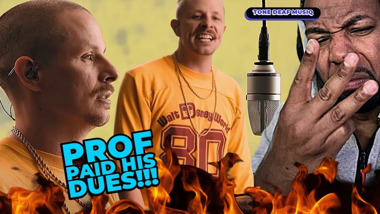 Prof - Tough Boy Live (Dealer's Choice Reaction) - HE LEARNED TOO SOON!!! #PROF #hiphop #culture