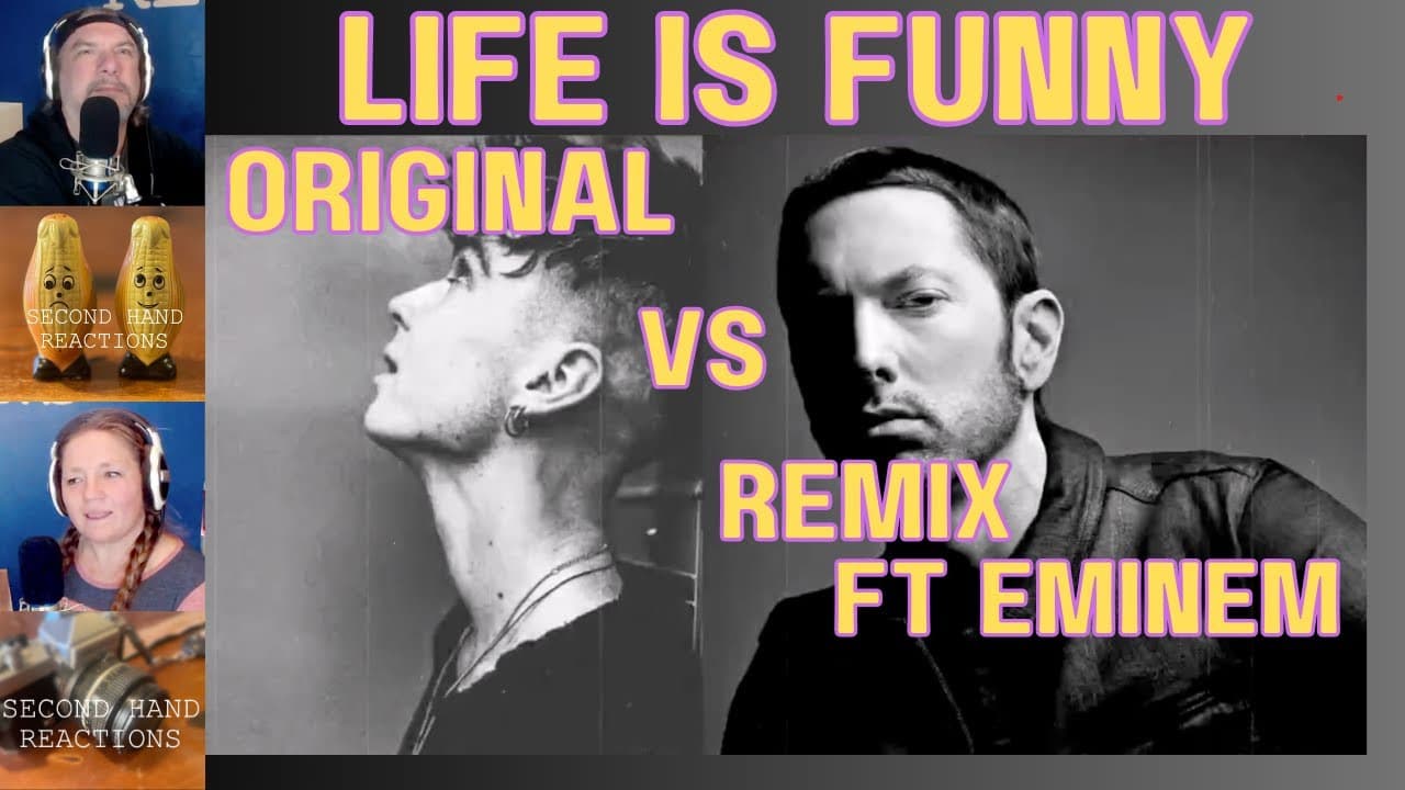 Ren ‘Life is Funny’ Original vs Jointdale Remix Ft Eminem | 2 for 1 REACTION