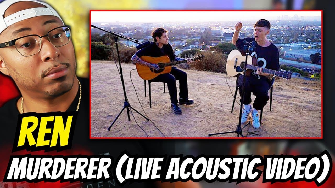 Ren - Murderer (Live acoustic video) REACTION