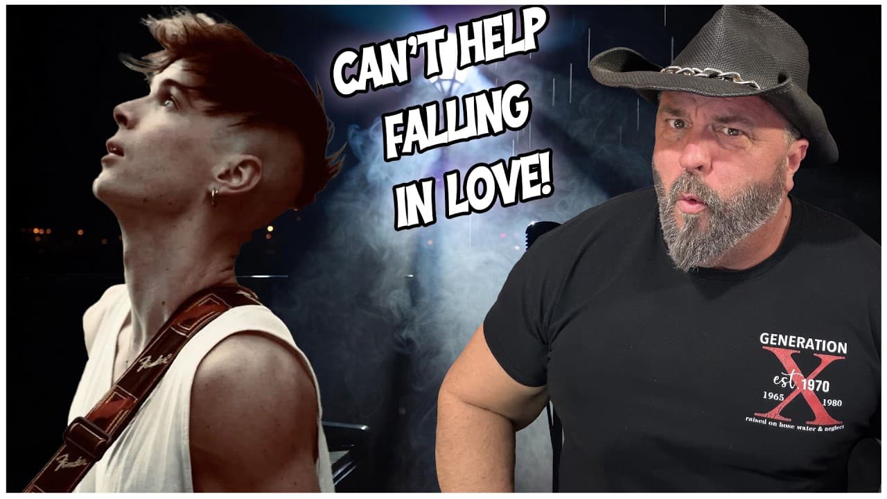 BD Storm Reacts to Ren Can't Help Falling In Love - Elvis Cover
