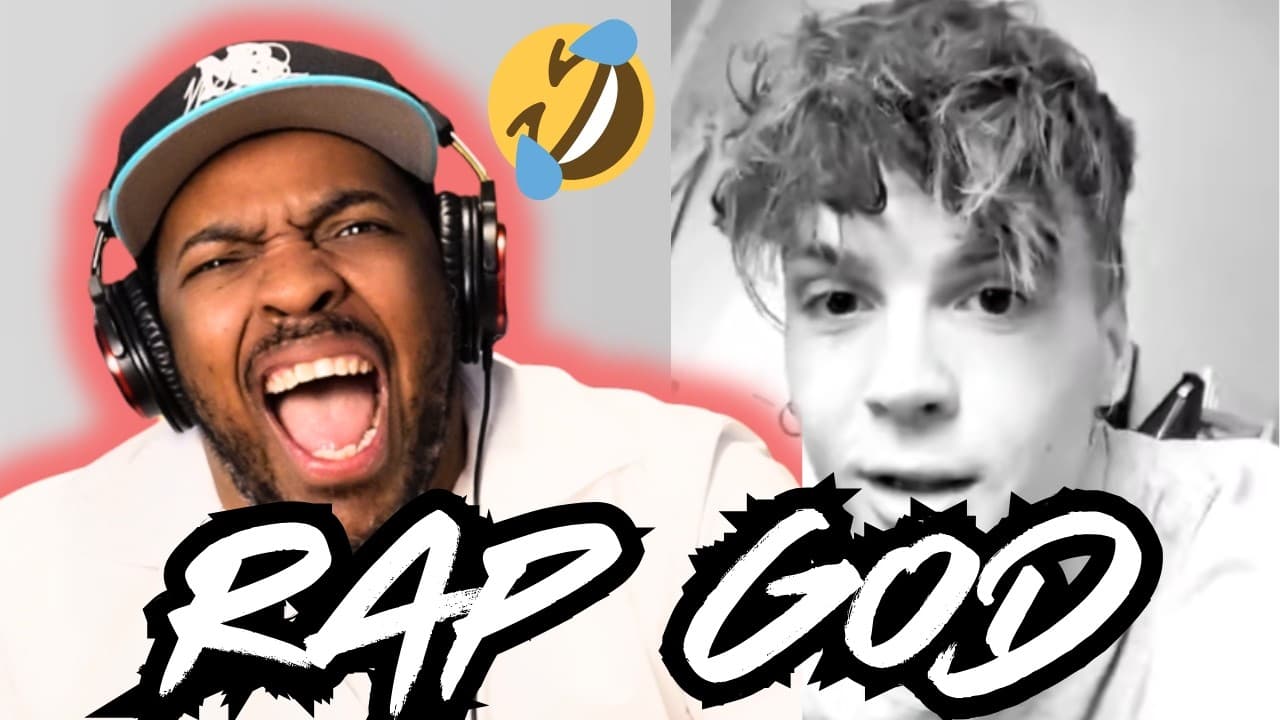 MADE MY DAY!! (WATCH TILL THE END) |  Ren - Rap God | MrBiscuitSpeaks