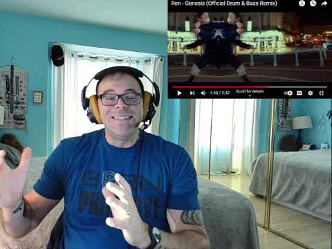 Let's GO! Ren - Genesis (Official DnB Remix)! | My First Reaction!