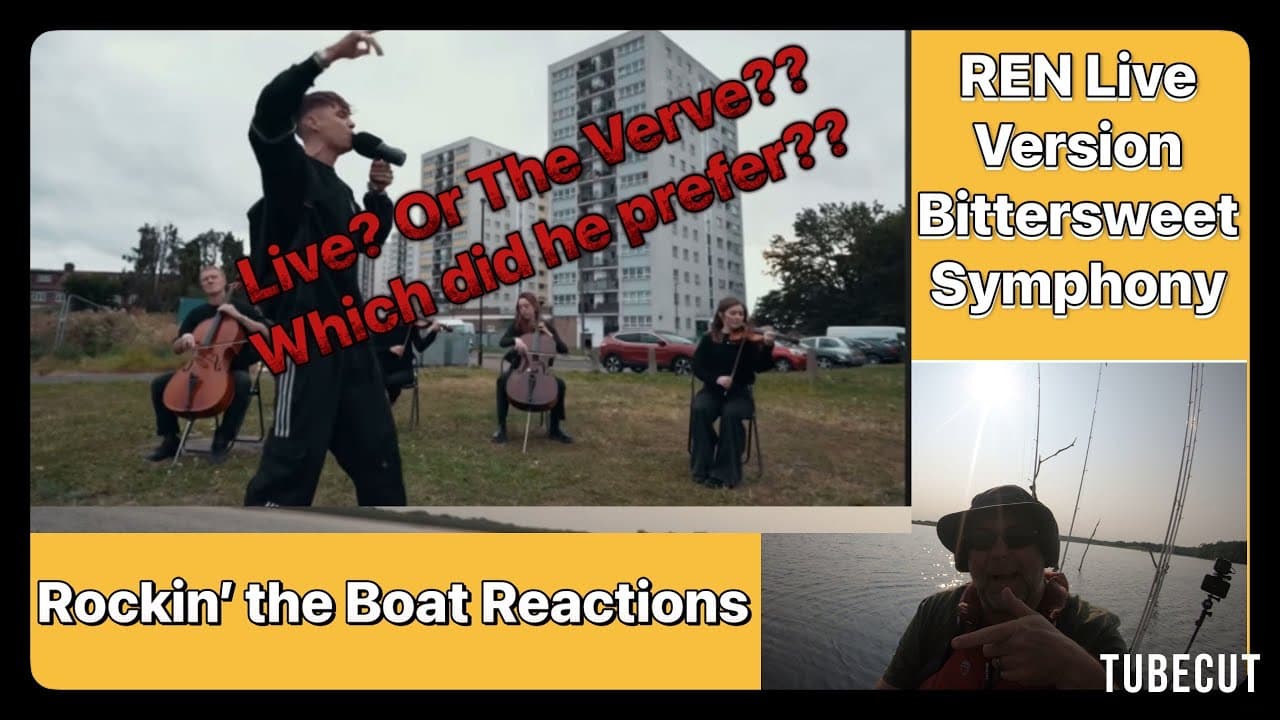 Ren…Bittersweet Symphony while fishing! #ren #bittersweet symphony #fishing