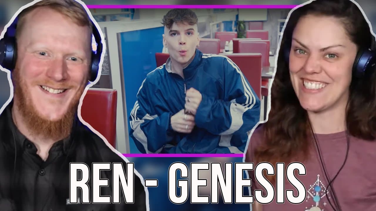 COUPLE React to REN - Genesis | OFFICE BLOKE DAVE