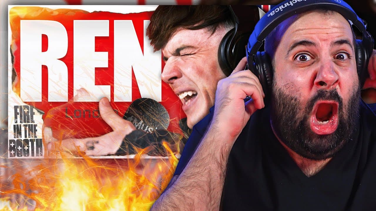 BEST Freestyle of the YEAR! REN - FIRE IN THE BOOTH 🔥 (REACTION!)