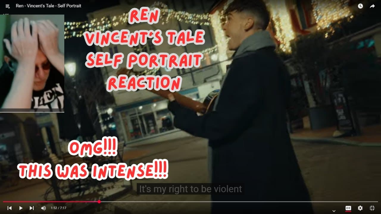 Ren Vincents Tale Self Portrait Reaction