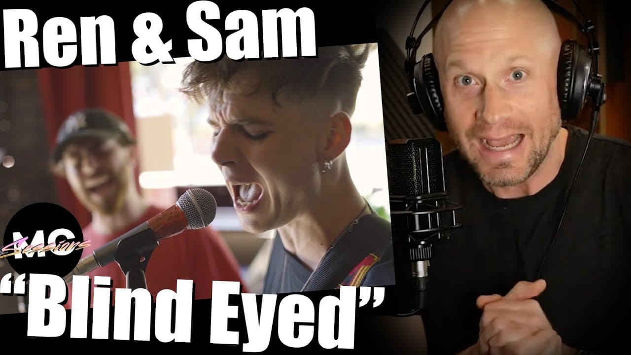 LOVE they trade voices!! Ren & Sam Tompkins "Blind Eyed" | M.C Sessions