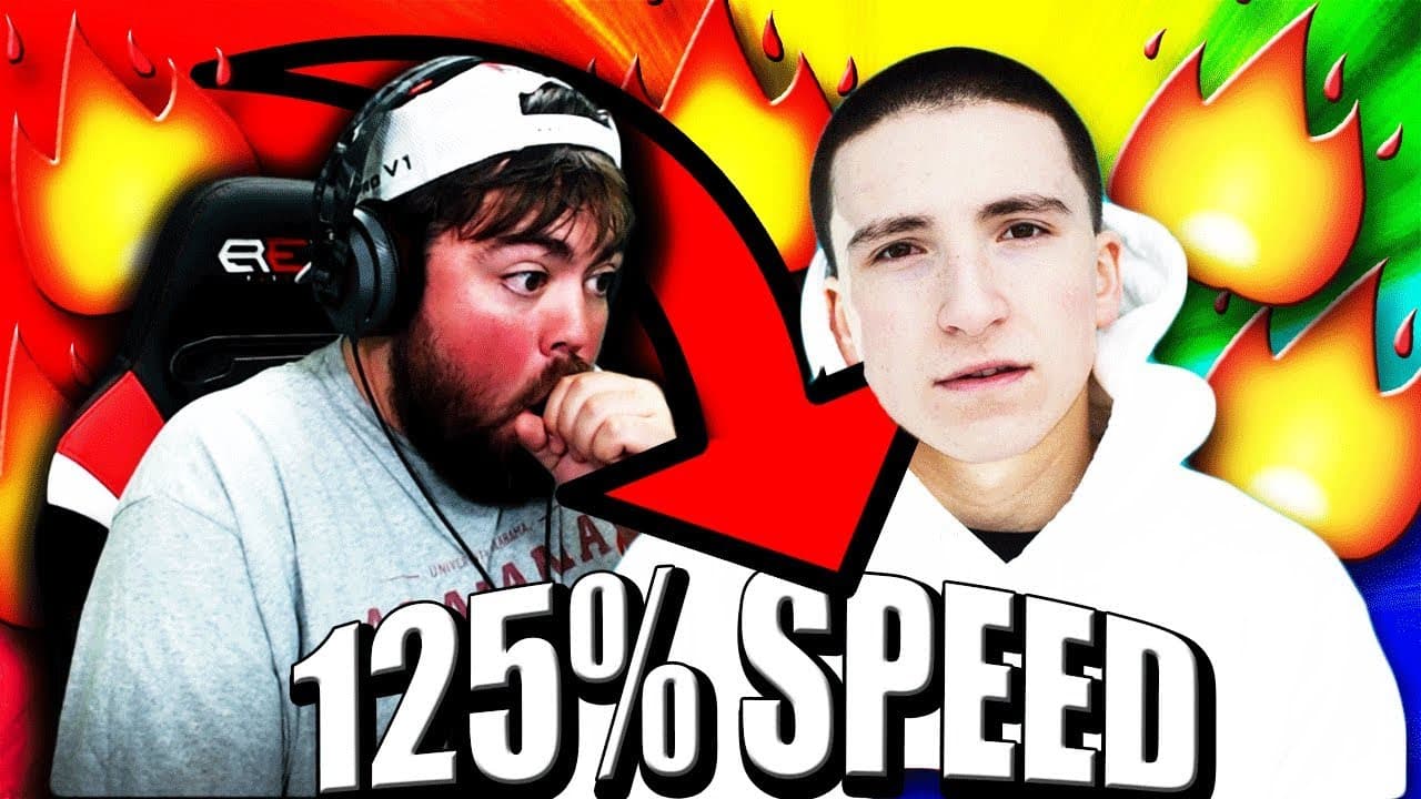 Rapping Token's "Code Red" at 125% SPEED!!!