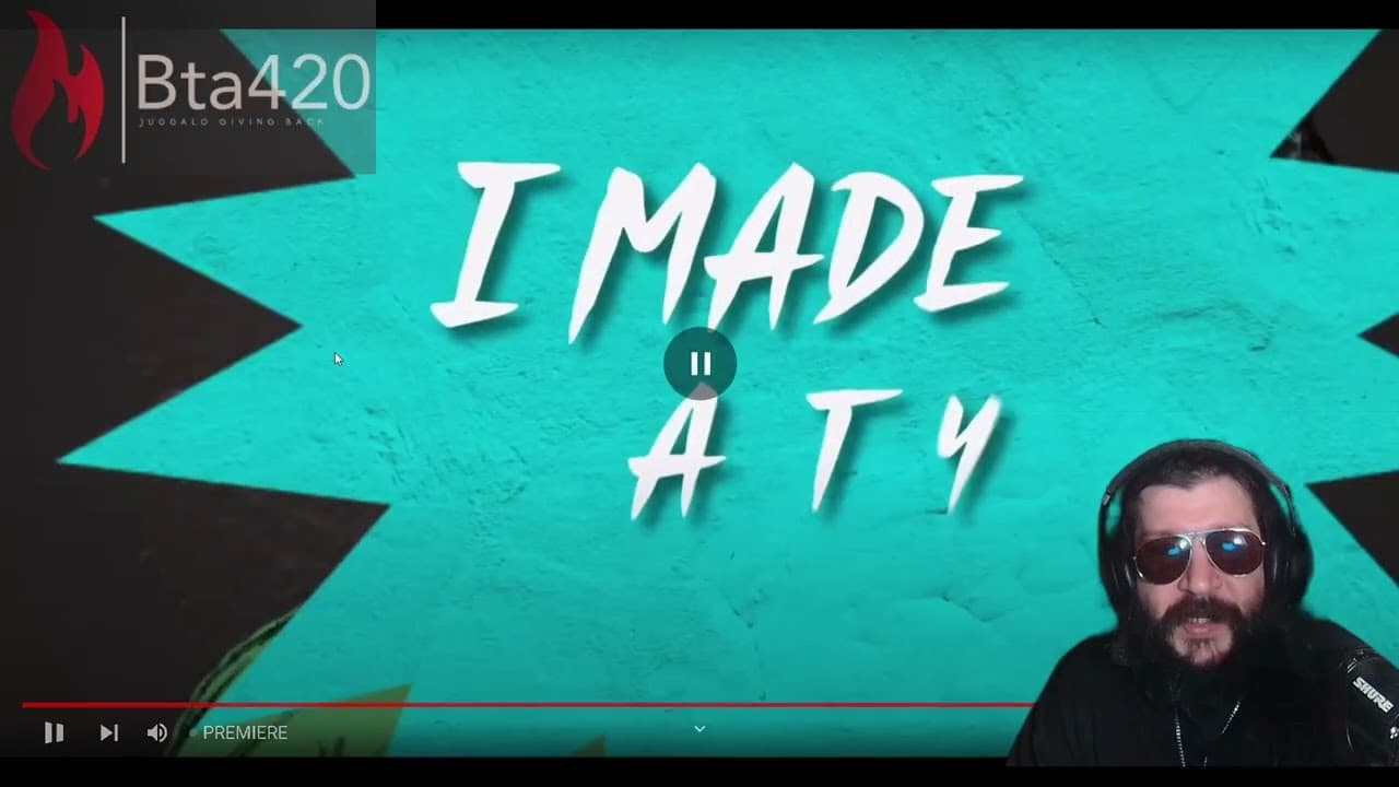 !Preimere!   Ren - Down On The Beat (feat. Viktus) --- Bta420 reaction