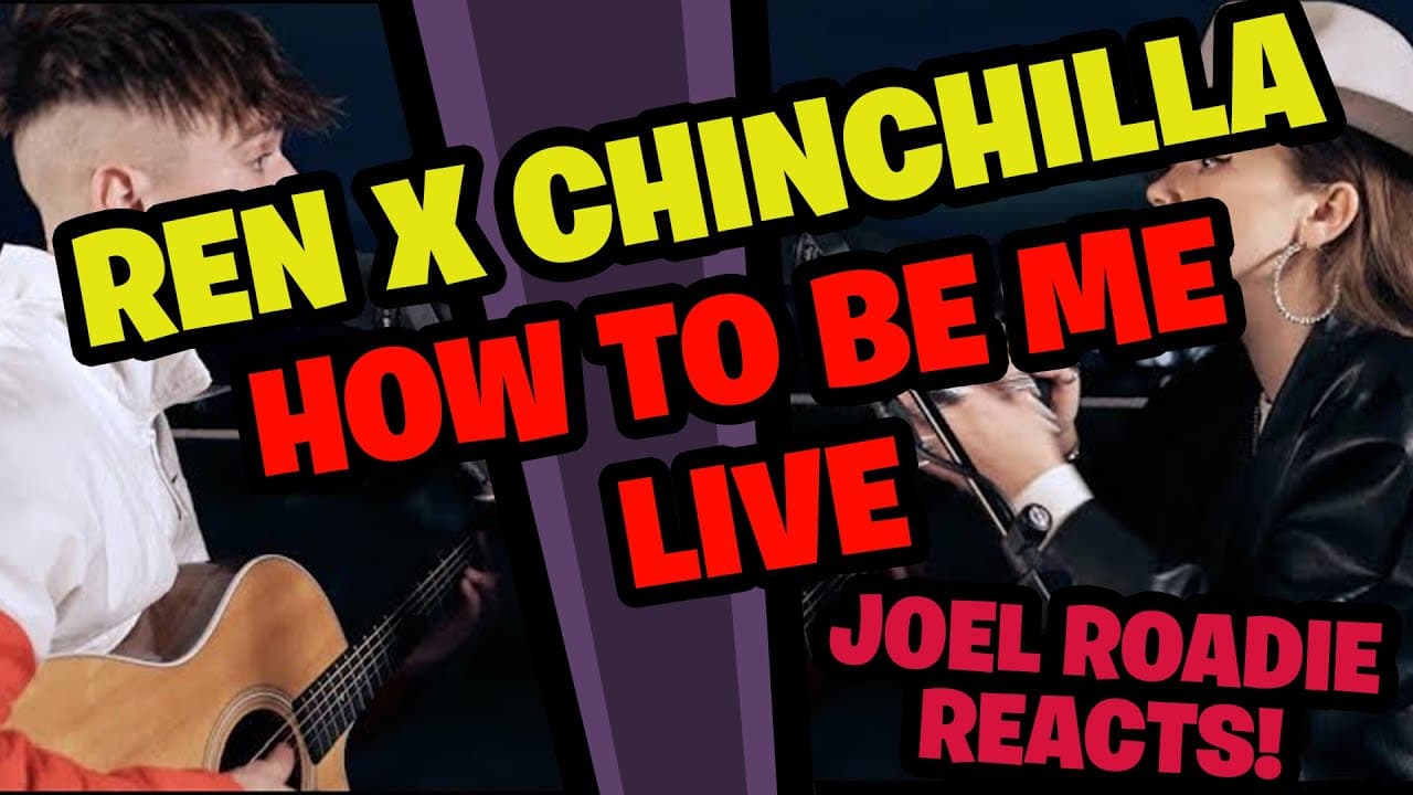 Ren X Chinchilla - How To Be Me (live) - Roadie Reacts