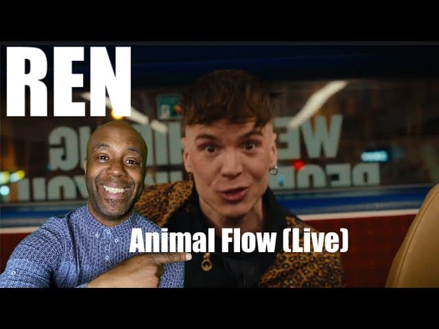 Back of the bus | Ren - Animal Flow (live Acoustic) Reaction