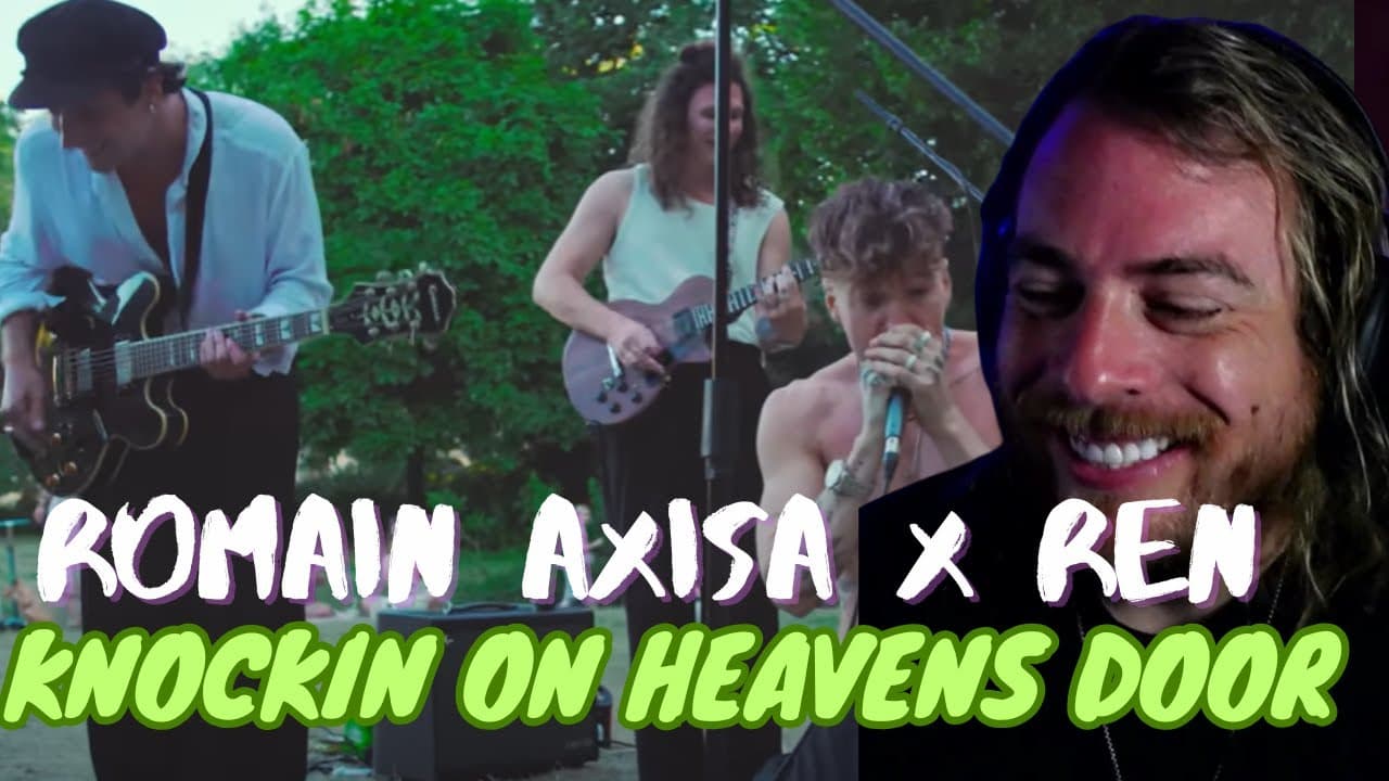 Romain Axisa X Ren - Knockin' On Heaven's Door (jam in the Pavilion Gardens)