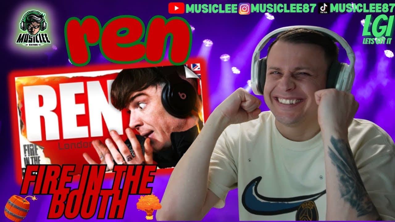 IM BACK!!!! REN ~ FIRE IN THE BOOTH 🔥🔥REACTION VIDEO!!!!!!