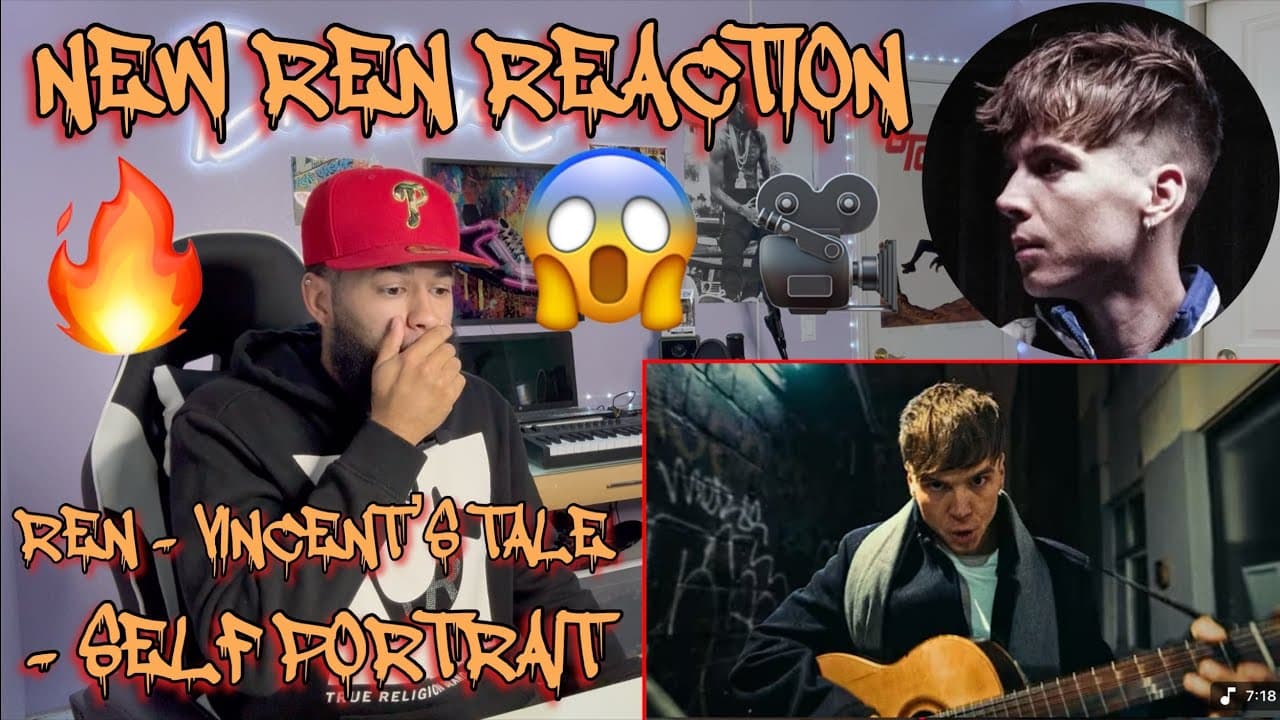 REN OUT HERE MAKING CINEMATIC MOVIES! | Ren - Vincent's Tale - Self Portrait (REACTION!!!)