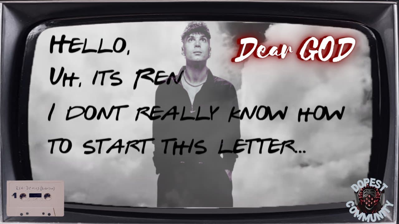 He Wrote A Letter To God | Ren - Dear God | REACTION