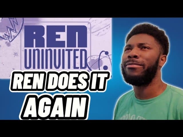 Ren - Uninvited REACTION VIDEO #RENMAKESMUSIC #UNINVITED @RenMakesMusic