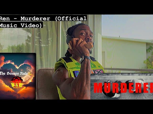 Ren - Murderer (Official Music Video) ( American reaction video)BOOM BOOM BOOM 🤯 😈😊LETS GOOO