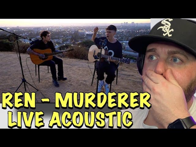 Absolutely LOVED This Version | Ren - Murderer (Live acoustic video) REACTION