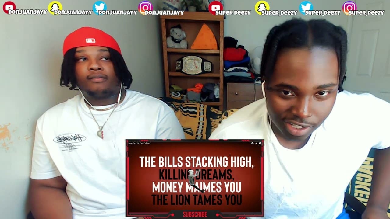 REN DISSES THE USA GOVERNMENT ????BLOODLINE Reacts to Ren - Crucify Your Culture