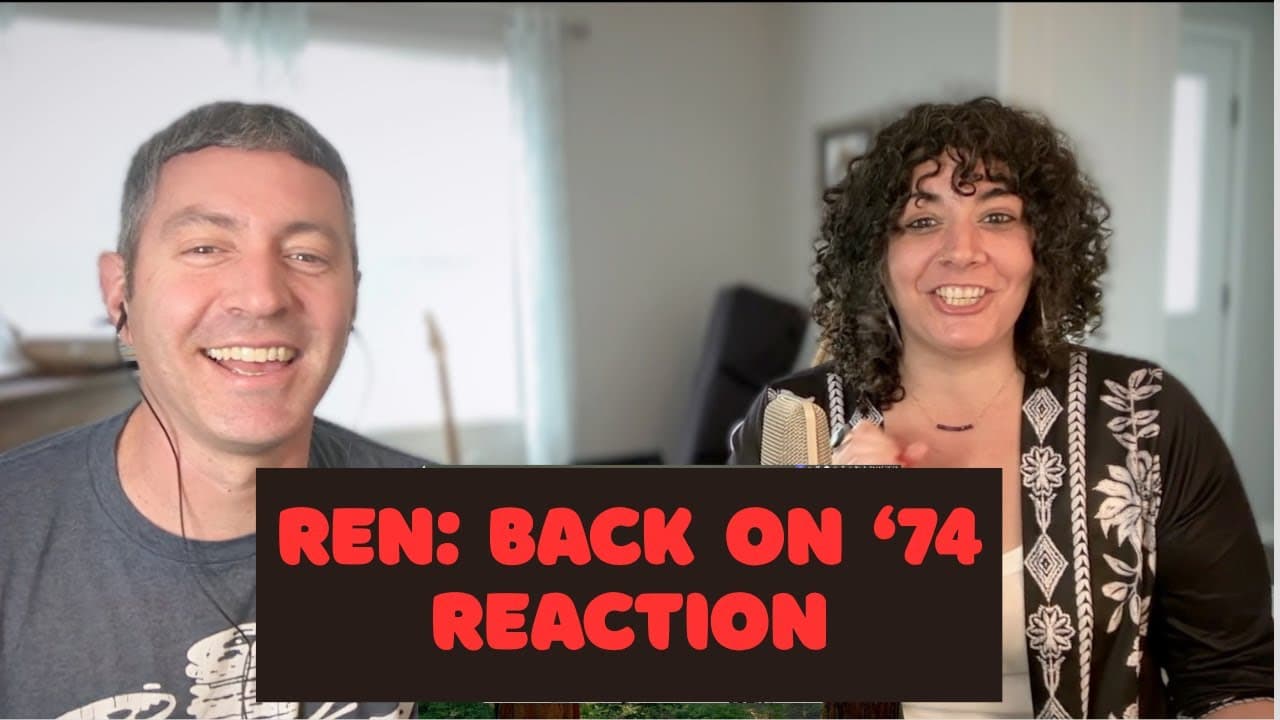 Jazz Musician's Sister Shows Him Ren | Back On '74 | #renmakesmusic  #reaction #backon74