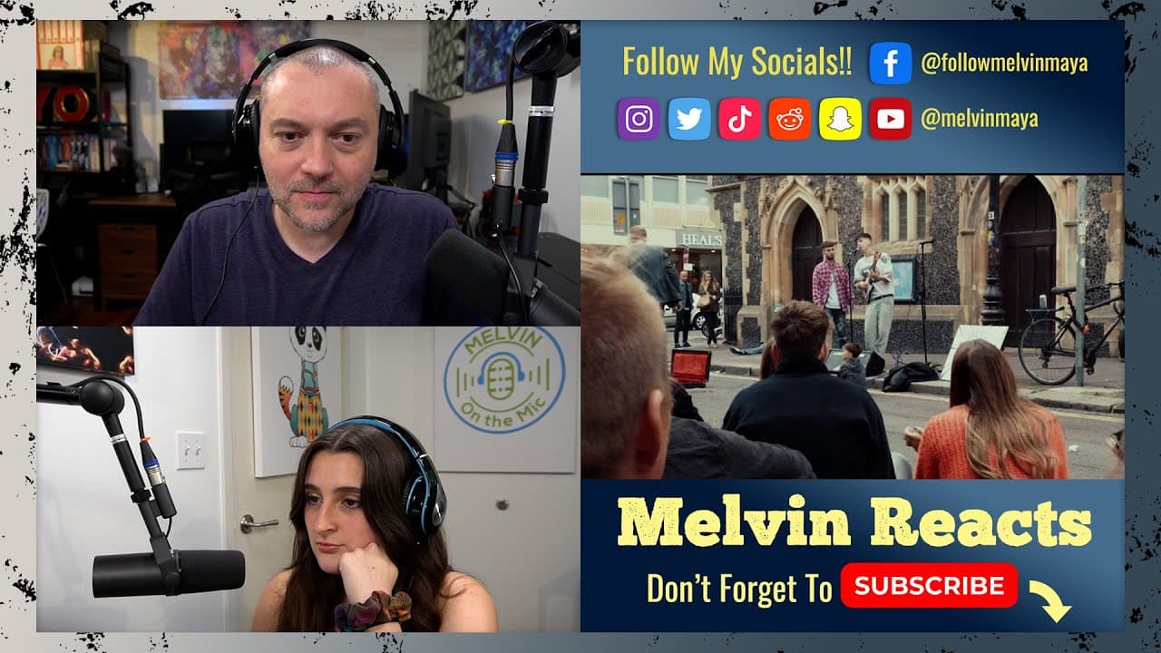 Lauren Reid Reacts To Ren & Sam Tompkins - Walking On The Moon / No Diggity | V763