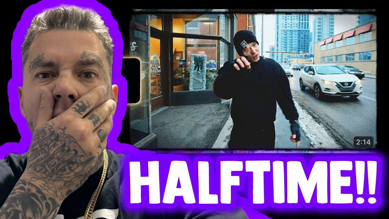 REN’s GOT BARS!! | Rapper FIRST TIME REACTION to Ren - Halftime (Nas Retake)